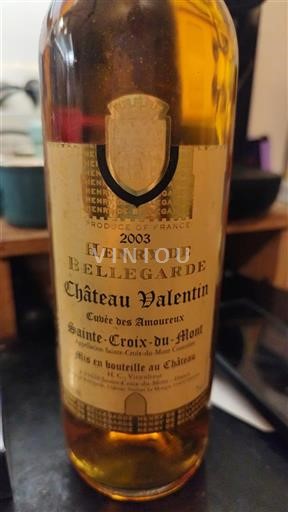 Bordeaux Sainte-Croix-Du-Mont Château Valentin des Amoureux 2003