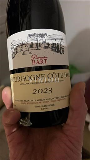 Burgundy Burgundy Côte d'Or Domaine Bart 2023