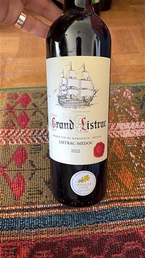 Bordeaux Listrac-Médoc Grand Listrac 2022