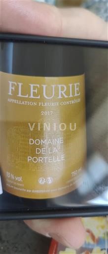 Beaujolais Fleurie Domaine La Portelle 2017