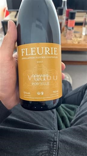Beaujolais Fleurie Domaine La Portelle 2017