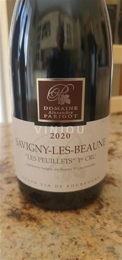 Burgundy Savigny-lès-Beaune Premier Cru Domaine Alexandre Parigot Les Peuillets 2020