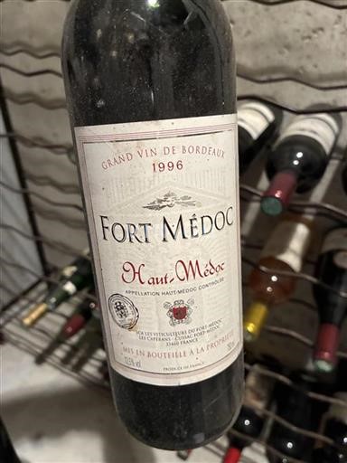 Burdeos Haut-Médoc Fort Médoc 1996