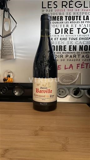 Vallée du Rhône Châteauneuf-du-pape Brotte Secret de Barville 2015