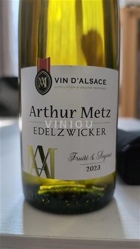 Elsass Nicht spezifiziert Arthur Metz Edelzwicker 2023