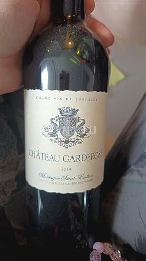 Burdeos Montagne-Saint-Émilion Château Garderose 2014