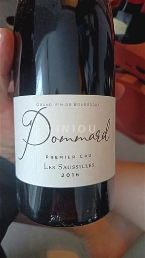 Bourgondië Pommard Premier Cru Les Saussilles 2016