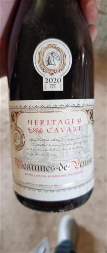 Valle del Rodano Beaumes de Venise Héritage Des Cavares 2020