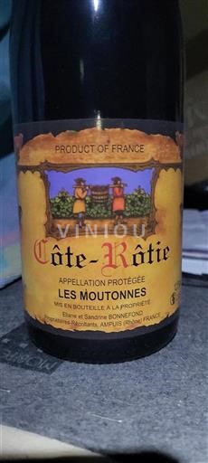 Vale do Ródano Côte-rôtie Domaine Bonnefond Sandrine Et Eliane Les Moutonnes 2020