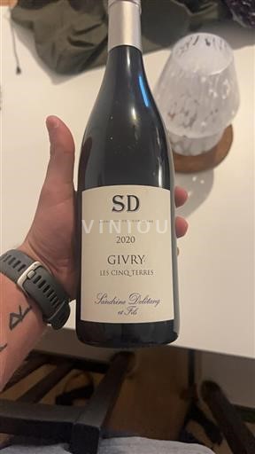 Burgundija Givry Sandrine Deletang Et Fils Les Cinq Terres 2020