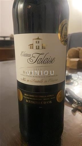 Bordéus Château Talaise 2015
