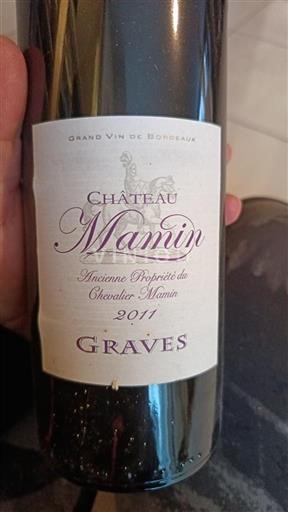 Bordeaux Graves Château Mamin 2011