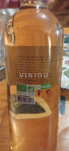 Provence Côtes de Provence Domaine Sainte Marie 2019