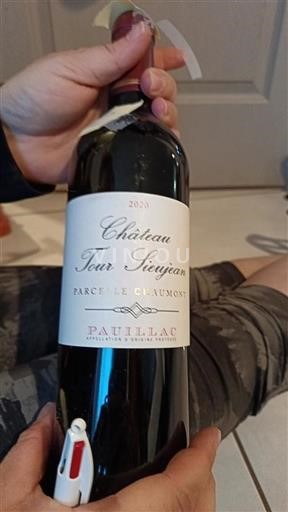 Bordeaux Pauillac Château Tour Sieujean Parcelle Chaumont 2020