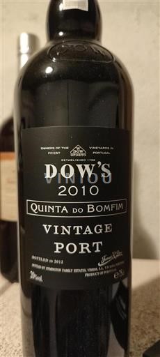 Portugal Port Dow's Quinta do Bomfim 2010