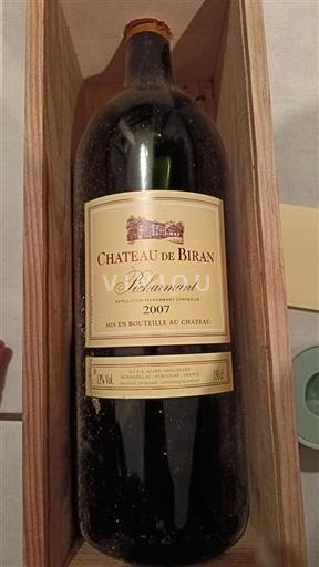 Jugozahod Pécharmant Château Biran 2007