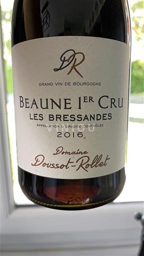 Burgundi Määrittelemätön Premier Cru Domaine Doussotrollet Les Bressandes 2016