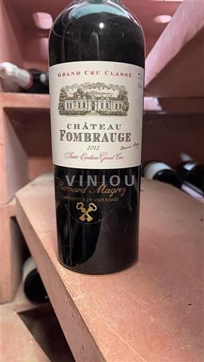 Bordeaux Saint-Émilion Grand Cru Grand Cru Château Fombrauge 2012