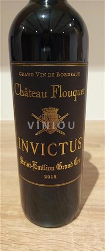 Bordeaux Saint-Émilion Grand Cru Grand Cru Château Flouquet INVICTUS 2015