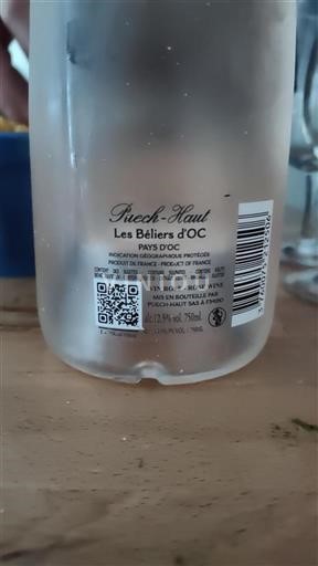 Languedoc-Roussillon Pays d'Oc Château Puechhaut Les Béliers d'OC Non-Vintage