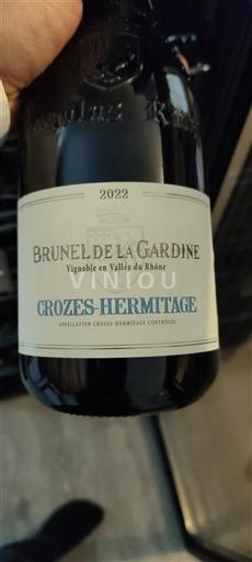 Rhônedalen Crozes-Hermitage Brunel De La Gardine 2022