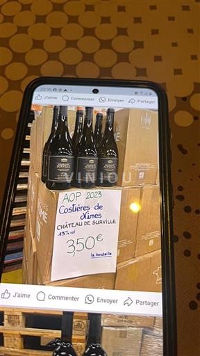 Rhône Valley Costières-de-Nîmes Château Surville 2023