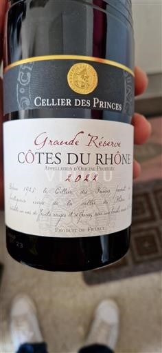 Valle del Ródano Côtes del Ródano Cellier Des Princes Grande Réserve 2022