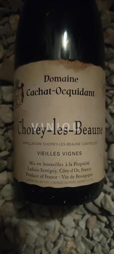 Bourgondië Chorey-lès-Beaune Cachatocquidant Vieilles Vignes 2021