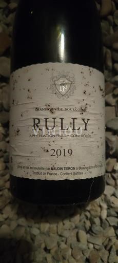 Borgogna Rully Domaine Naudin Tiercin 2019