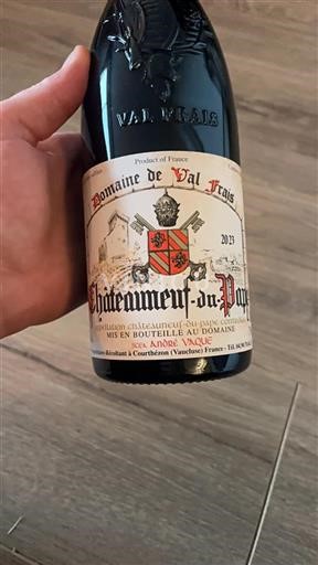 Rhône Valley Châteauneuf-du-Pape Domaine Val Frais 2023