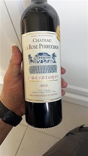 Burdeos Lussac-Saint-Émilion Château La Rose Perruchon 2018