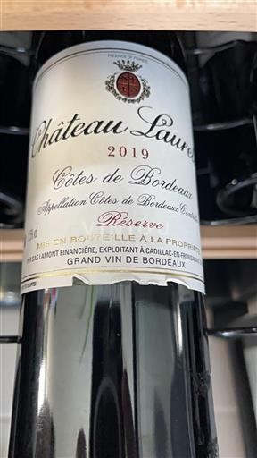 Burdeos Côtes-de-Bordeaux Château Lauren Réserve 2019