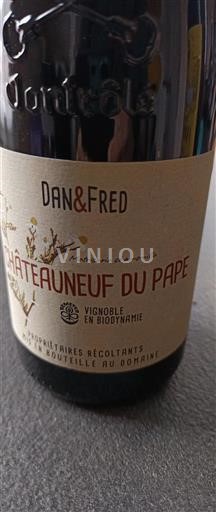 Rhônen laakso Châteauneuf-du-Pape Grand Cru Dan & Fred Matricaria chamomilla Ei vuosikertaa