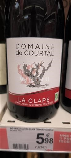 Languedoc La Clape Domaine Courtal 2022