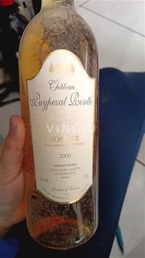 Lounais-Ranska Rosette Château Puypezatrosette 2000