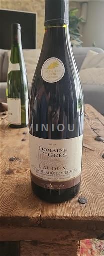 Vale do Ródano Côtes-do-ródano-villages Domaine Grès Laudun 2018