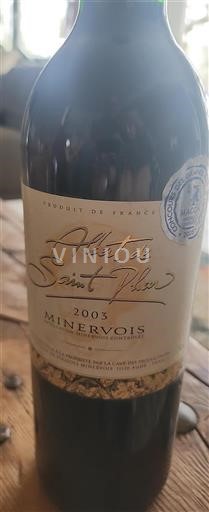 Languedoc Minervois Château Saint Jean 2003