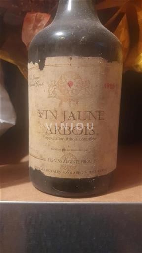 Jura Arbois Les Vins Auguste Pirou 1986