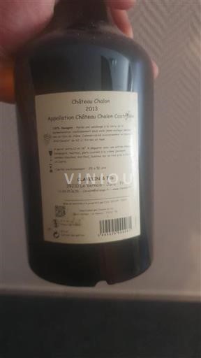 Jura Château-Chalon Clavelin & Fils 2013