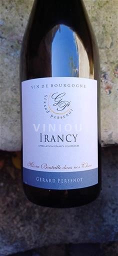 Bourgogne Irancy Gérard Persenot 2023