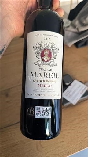 Bordeaux Médoc Cru Bourgeois Château Mareil 2017
