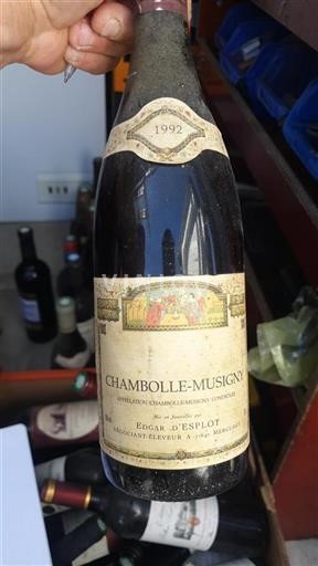 Borgogna Chambolle-Musigny Edgar Esplot 1992