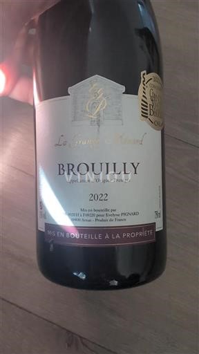 Beaujolais Brouilly La Grange Ménard 2022