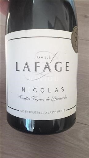 Languedoc et Roussillon Famille Lafage Vieilles Vignes de Grenache 2021