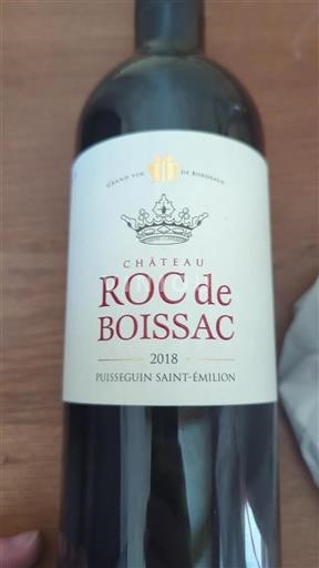 Bordeaux Puisseguin-saint-émilion Château Roc De Boissac 2018