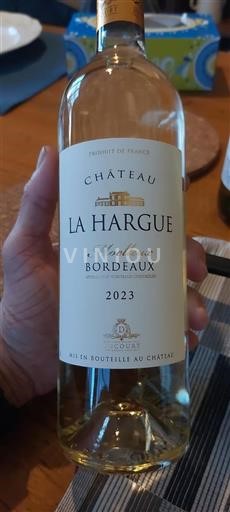 Bordeaux Château La Hargue Moelleux 2023
