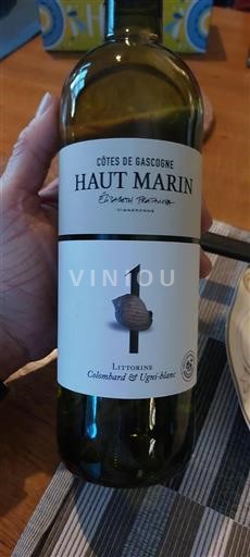 Sydvestfrankrig Côtes de Gascogne Haut Marin Littorine Ikke årgangsbestemt
