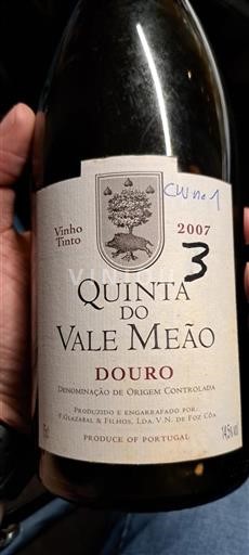 Portugal Douro Quinta Do Vale Meao 2007