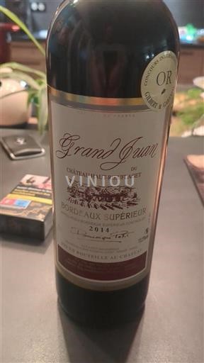 Bordeaux Bordeaux Supérieur Château Hautrieuflaguet Grand Juan 2014