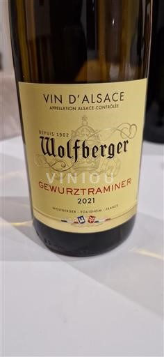 Alsace Wolfberger Gewurztraminer 2021
